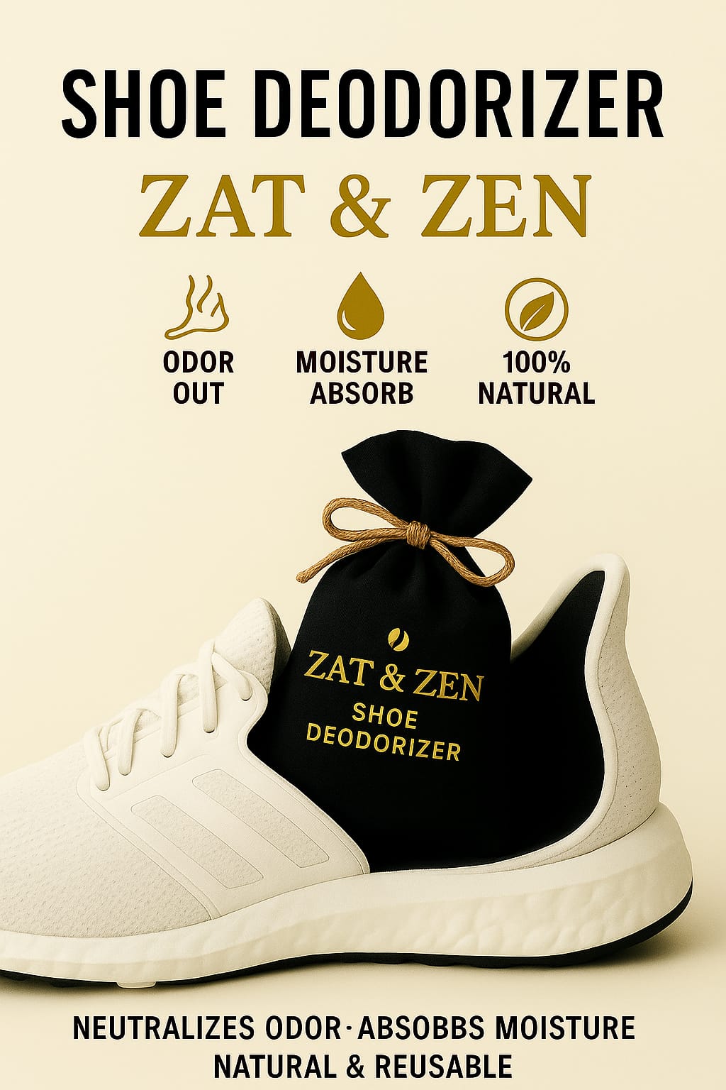Zaț&Zen – Shoe Pouch (Set 2 × 30 g)