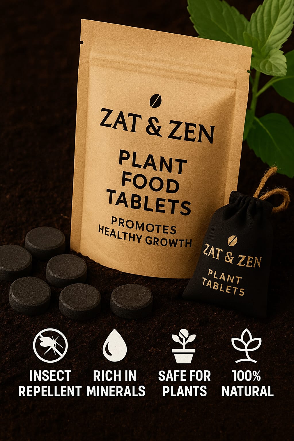 Zaț&Zen– Sol Booster 100% Natural ( 20 de pastile - 100 gr )